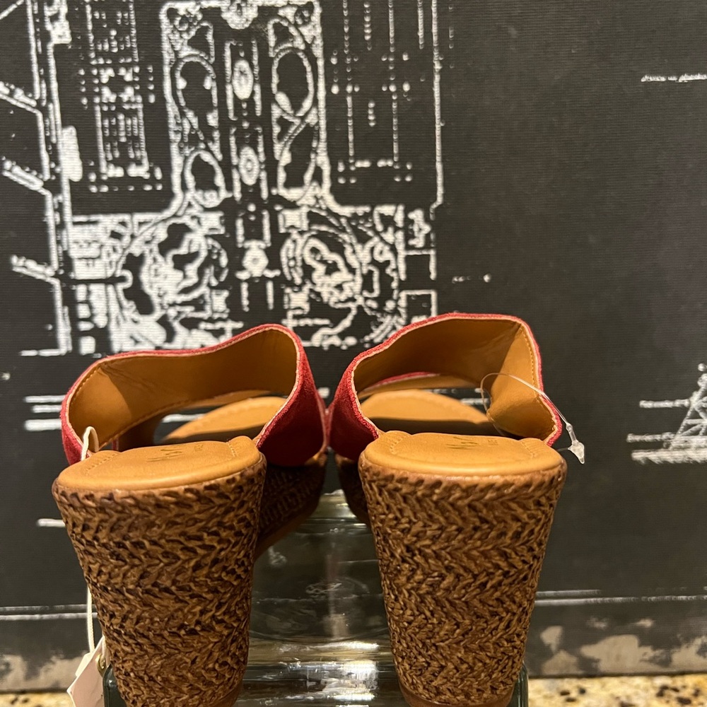 Mariella Sandals Made in Italy 🇮🇹 Genuine Leather (Suede) - Picture 10 of 15